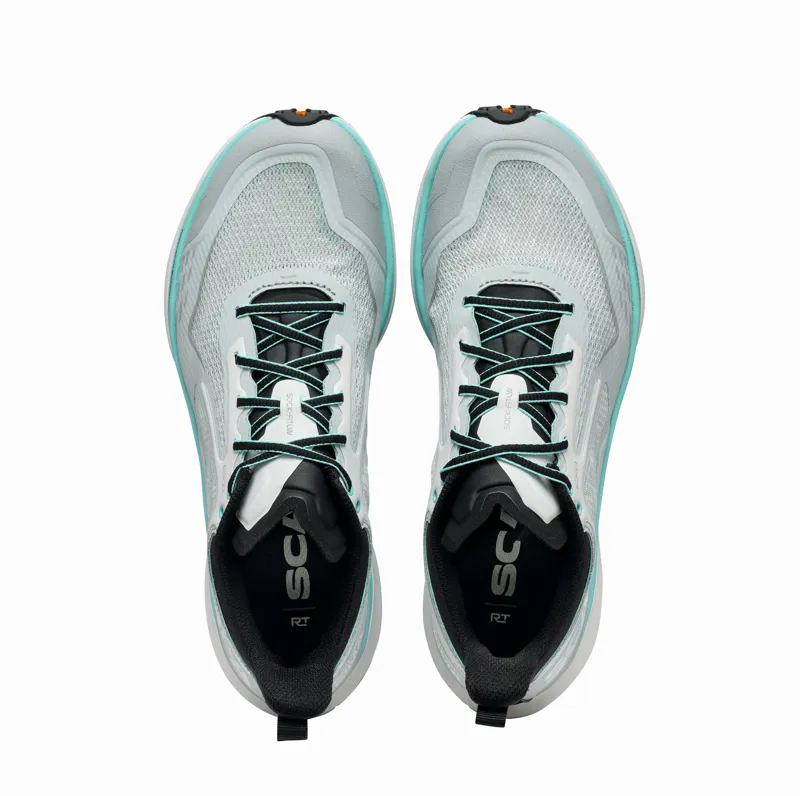 Scarpa Womens Golden Gate Kima RT Trail Running Shoes - Light Gray-Aruba Blue-6